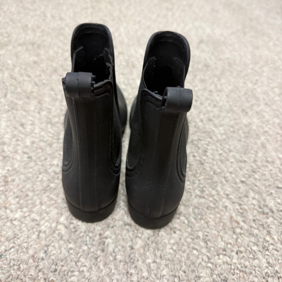 Jeffrey Campbell Black Ankle Rain Boots - Picture 5 of 5